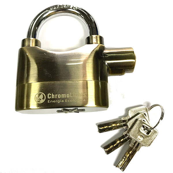 Candado-70mm-con-alarma–guatemala-CHROMOLIGHTs-locks