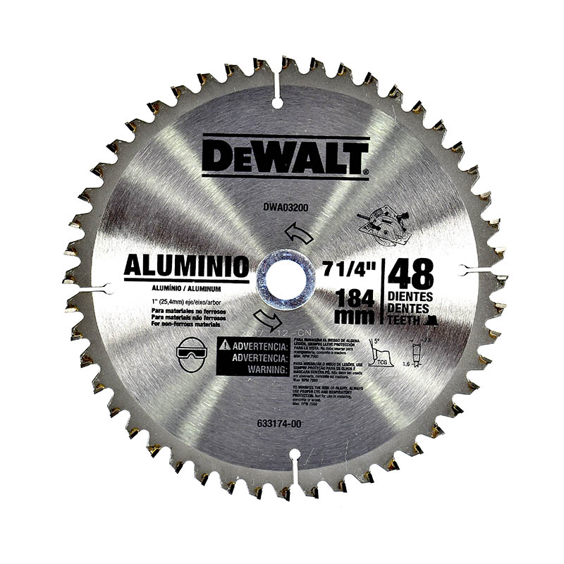 sierra 7 1-4x48x1 aluminio DWA03200 De Walt